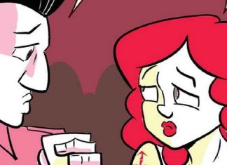 A Year of Free Comics: Dating might be easier if everyone had a WARNING LABEL Warning Label