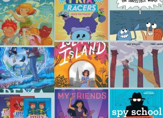 41 anticipated all-ages graphic novels for Winter 2022 Kids graphic novels for Winter 2022 collage