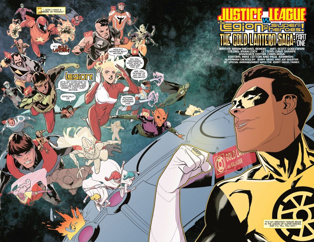 Justice League vs. the Legion of Super-Heroes