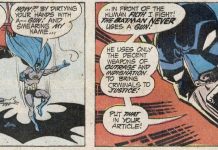 SILBER LININGS: Batman using guns misses the point of Batman
