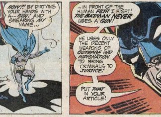 SILBER LININGS: Batman using guns misses the point of Batman