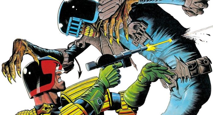 dredd vs death cropped 2000 AD