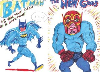 DC unveils BATMAN #121 variants drawn by the late musician/visual artist Daniel Johnston Daniel Johnston