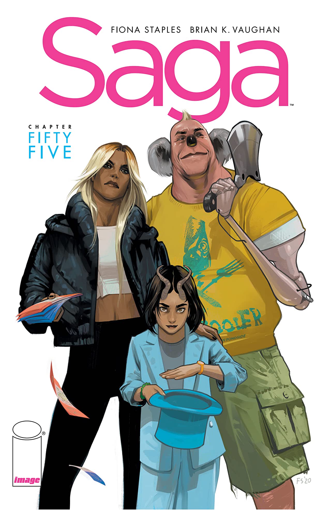 Saga #55 Cover