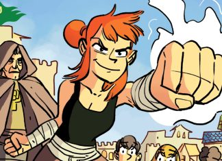 INTERVIEW: Colleen Coover and Paul Tobin chat about Book 2 of WRASSLE CASTLE Wrassle Castle