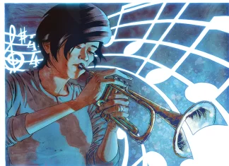 ADVANCE REVIEW: Dave Chisholm’s ENTER THE BLUE takes readers on a jazz odyssey