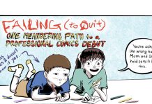 Introducing Failing to Quit, a six part webcomic by Daniel McCloskey