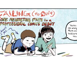 Introducing Failing to Quit, a six part webcomic by Daniel McCloskey