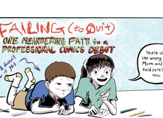 Introducing Failing to Quit, a six part webcomic by Daniel McCloskey