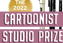 Announcing the Shortlist for the 2022 CARTOONIST STUDIO PRIZE AWARD
