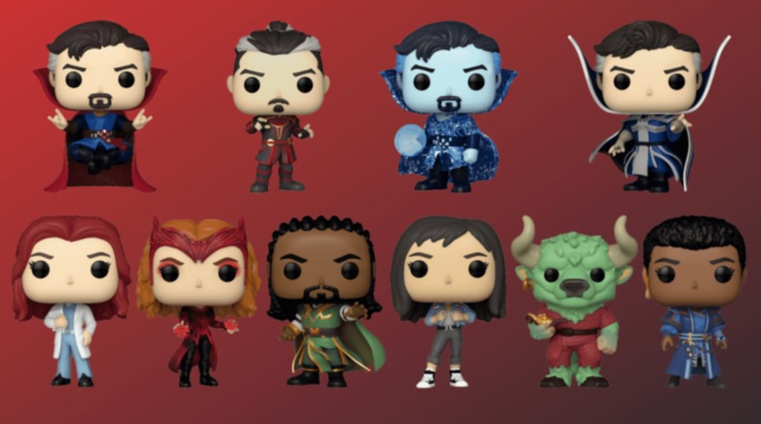 Doctor Strange in the Multiverse of Madness Funko figures