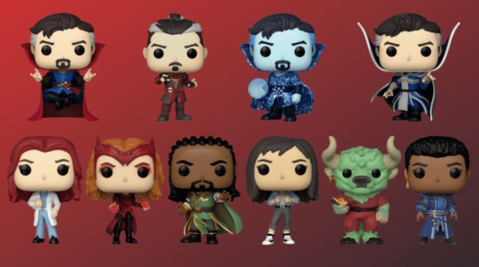 Doctor Strange in the Multiverse of Madness Funko figures