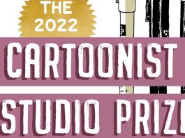 Announcing the winners of the 2022 Cartoonist Studio Prize Award