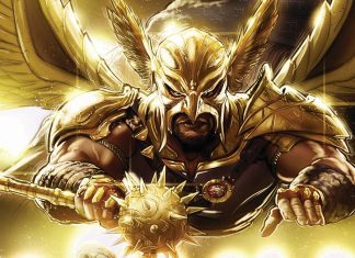 HAWKMAN takes flight in new BLACK ADAM – THE JUSTICE SOCIETY FILES one-shot