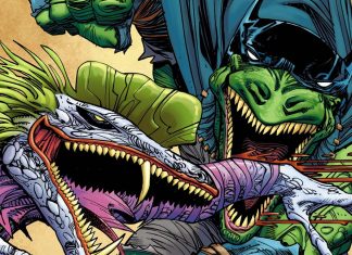 Walt Simonson drew Batman and The Joker as dinosaurs.