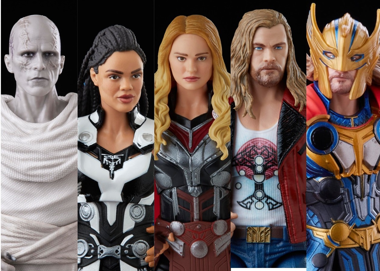 THOR: LOVE AND THUNDER toys reveal first look at Christian Bale's