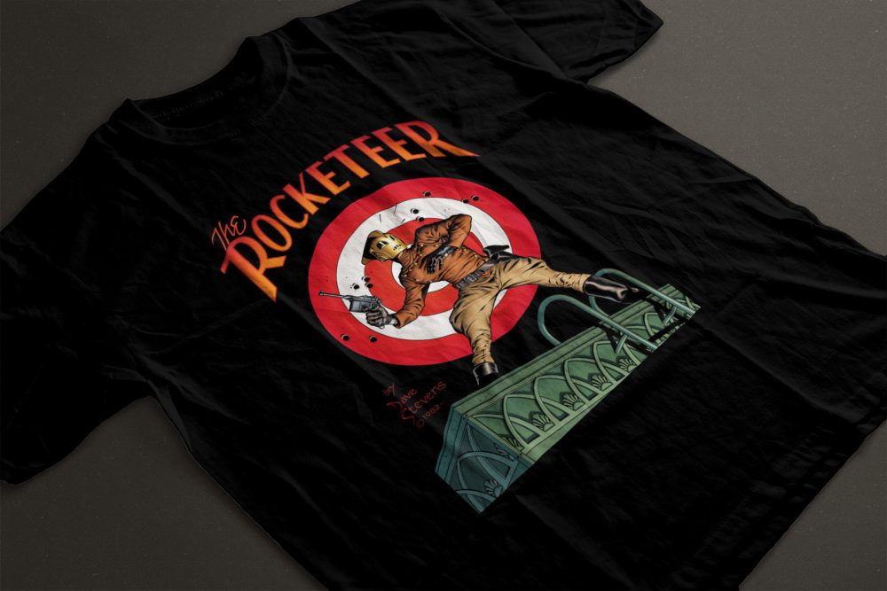 Rocketeer Comic Puzzle shirt