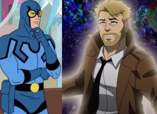 INTERVIEW: Talking humor and horror with the filmmakers behind the DC Showcase Blue Beetle and Constantine animated shorts DC Showcase animated shorts
