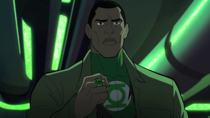 Green Lantern Beware My Power animated