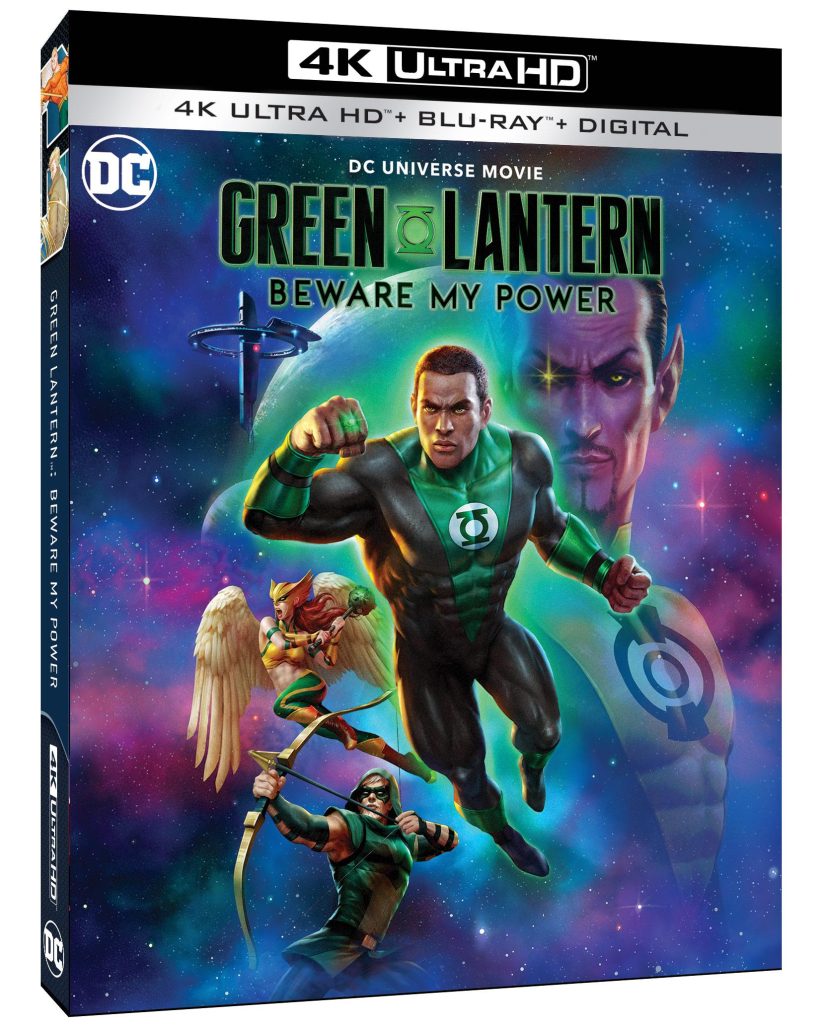 Green Lantern Beware My Power animated