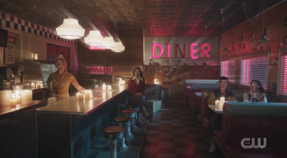The ghosts of Riverdale haunt Pop's diner