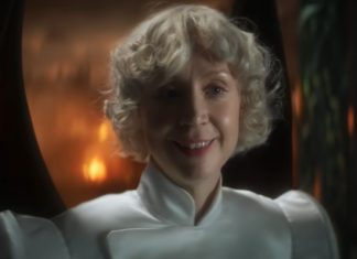 Latest images Netflix SANDMAN images give us our best look yet at Gwendoline Christie as Lucifer