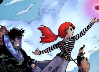 Frank Miller and Emma Kubert team for Pandora, a dark fairy tale