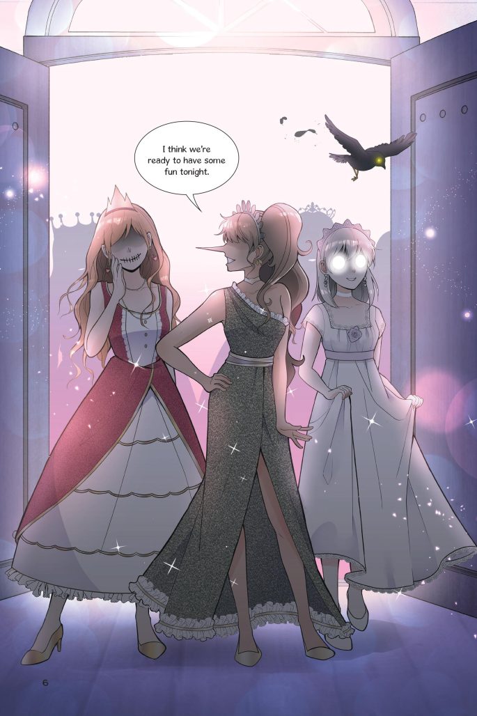 Cursed Princess Club - the cursed princesses arrive to have some fun (tonight).