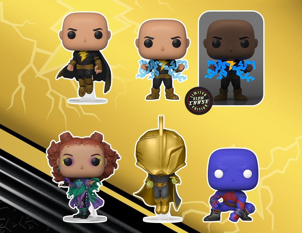 Funko BLACK ADAM figures offer first look at the film's big bad!