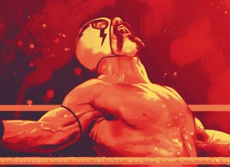 Get ready for “Wrestling Noir” in HELL IS A SQUARED CIRCLE