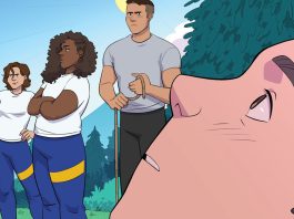 PREVIEW: Domo & Jocasta butt heads in Wheeler & Saavedra’s LOVE AND WAR #3