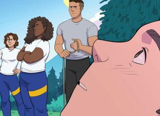 PREVIEW: Domo & Jocasta butt heads in Wheeler & Saavedra’s LOVE AND WAR #3