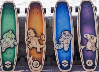 KEEN GEAR: Bear Walker on the POKÉMON PARTNER skateboards