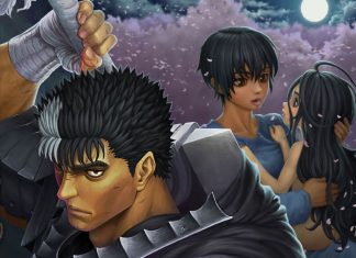 BERSERK manga to continue serialization under Kouji Mori and Studio Gaga