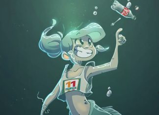 A Year of Free Comics: THE LITTLE TRASHMAID loves your garbage Little Trashmaid