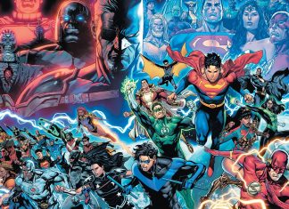 SDCC ’22: DC’s DARK CRISIS panel reveals the secret full name of the comic crossover event Dark Crisis panel
