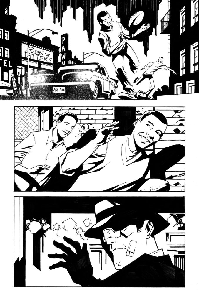 Gotham City: Year One sample page