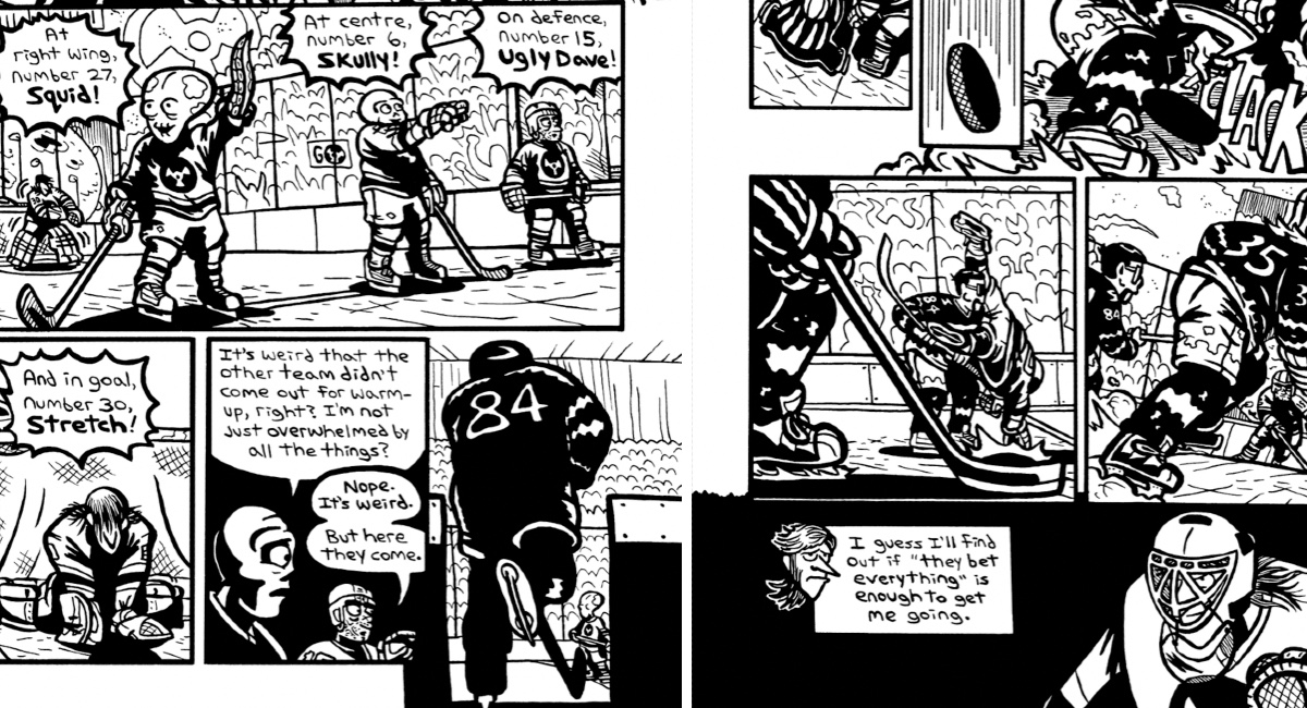 Hockeypocalypse: Slashers Comics Crowdfunding Campaign Zoop