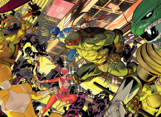 SDCC ’22: The Power Rangers and Ninja Turtles reteam in new crossover series