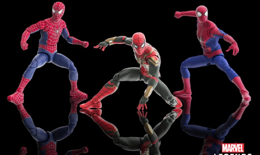 Spider No Way Home figures Feature multiversal cinematic Spider Man No Way Home