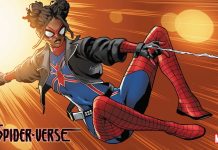 Meet the new Spider-UK in EDGE OF SPIDER-VERSE #2