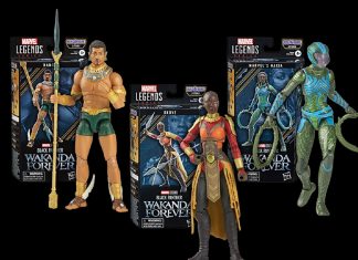 BLACK PANTHER: WAKANDA FOREVER toys tease the newest MCU characters Black Panther Wakanda Forever toys