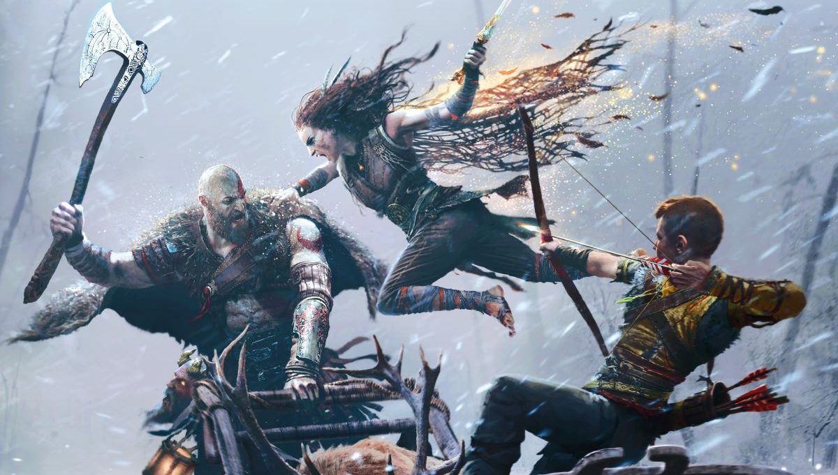 Game Studios Celebrate God of War Ragnarok Launch with Gorgeous Artwork