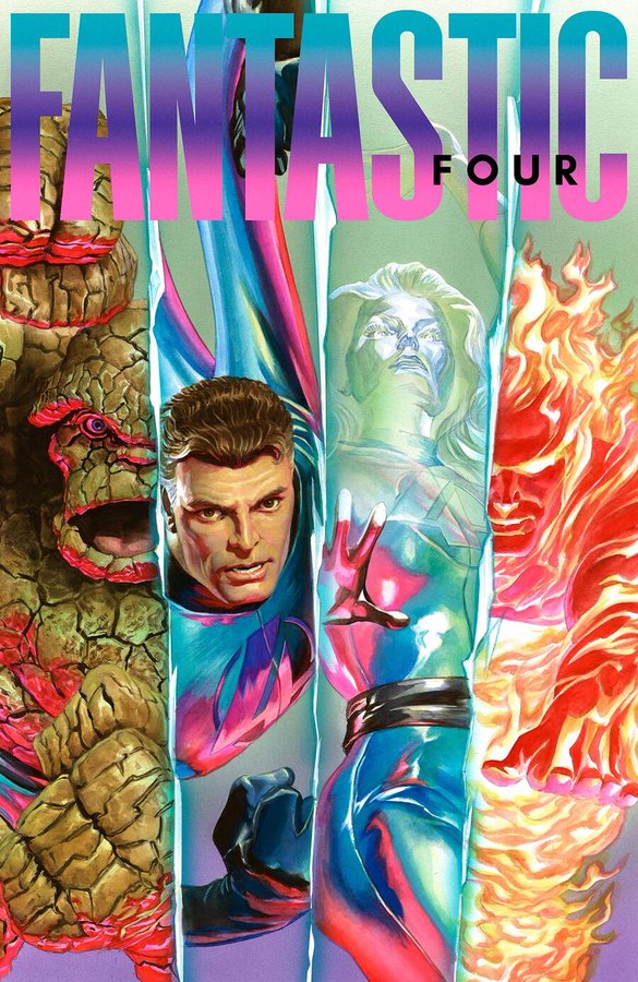 Fantastic 4 cover by Alex Ross
