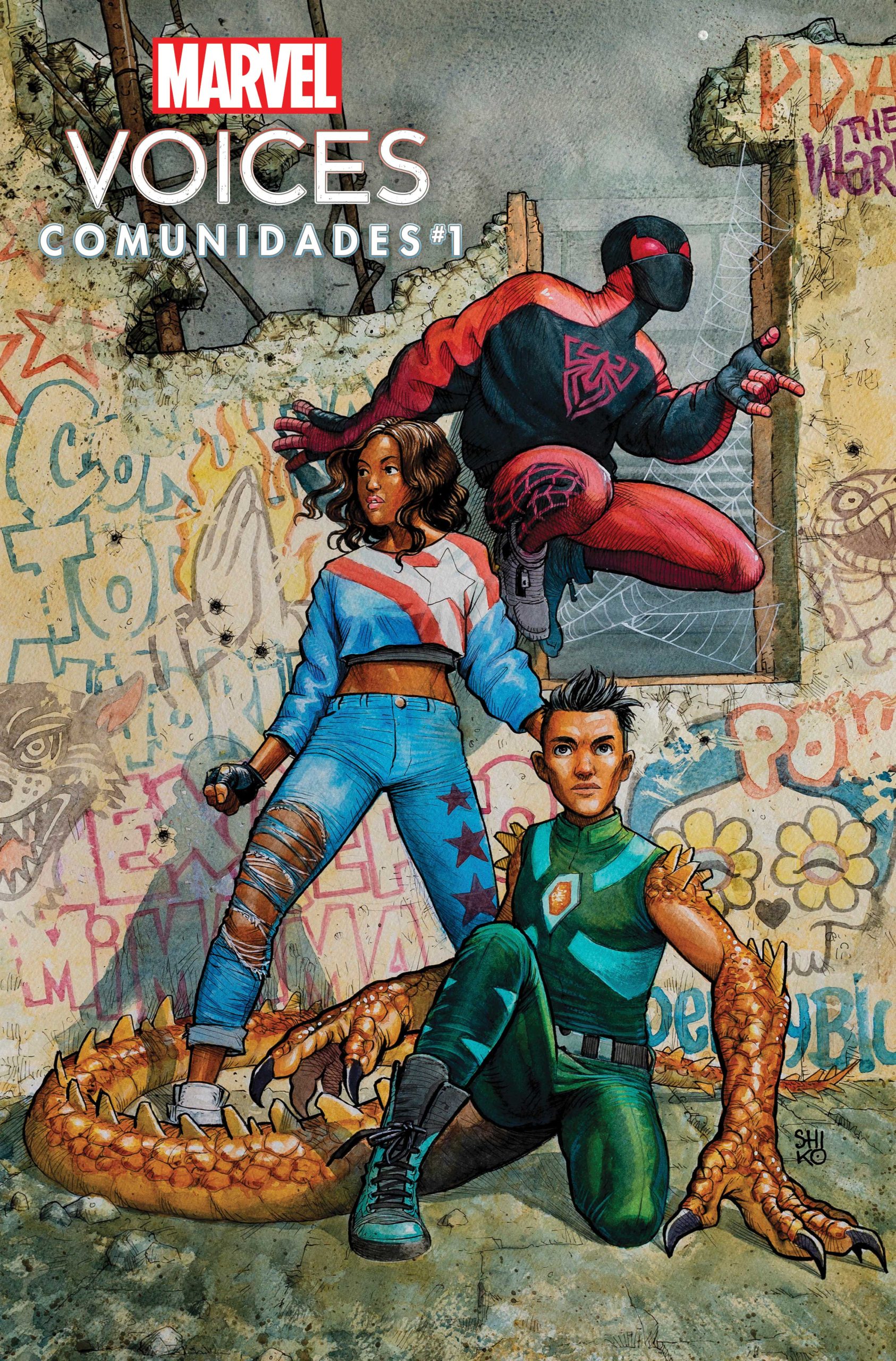 MARVEL’S VOICES: COMUNIDADES #1 Variant Cover by CHIKO SHIKO
