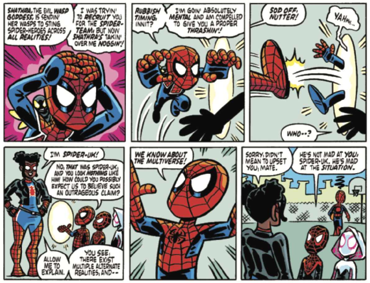 Mini-Spider in Mini-Marvels by Chris Giarrusso