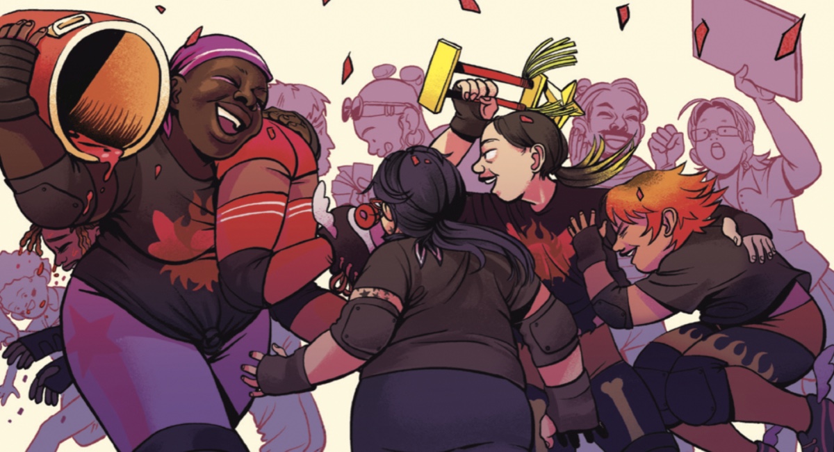 Ricochet and the Fangz: Roller Derby Vampire Comic Book Comics Crowdfunding Round-Up