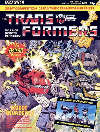 transformers stamps