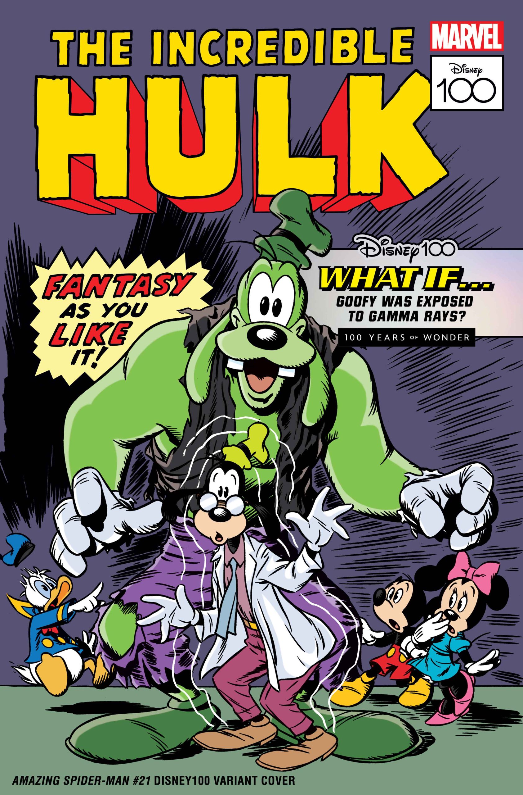 Marvel celebrates Disney's centennial with Disney100 variant