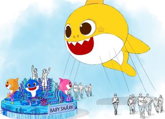 Nickelodeon debuts BABY SHARK balloon float at 96th Annual Macy’s Thanksgiving Day Parade Baby Shark balloon